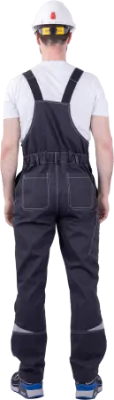 Полукомбинезон ТУРБО SAFETY (т.серый/чёрный) Полукомбинезон ТУРБО SAFETY (т.серый/чёрный)