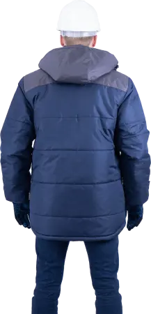 Куртка ШАТЛ зимняя (т.синий/серый)