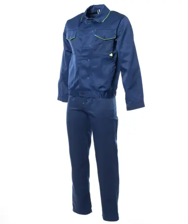 Костюм ДОКЕР-2 с ПК (т.синий/лимонный)