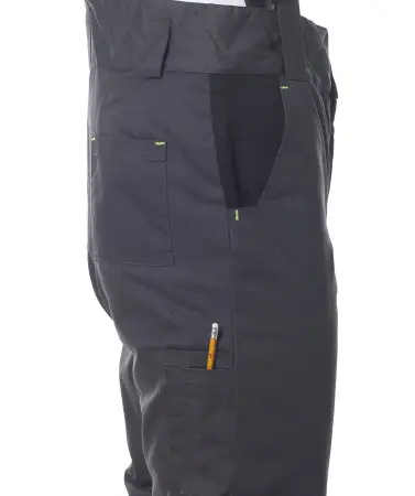 Костюм КОРВЕТ зимний с БР (т.серый/черный/лимон)