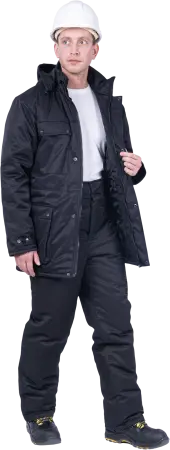 Брюки ЗАЩИТА зимние (чёрный)