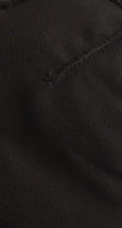 Шапка трикотажная на флисе вязка 12 класс (черный)