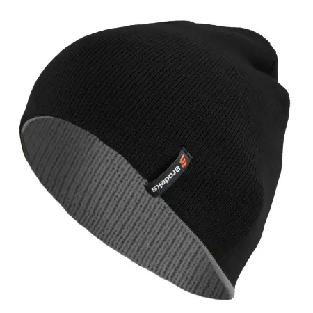 Шапка BRODEKS LIGHT BICOLOR (черный/серый)
