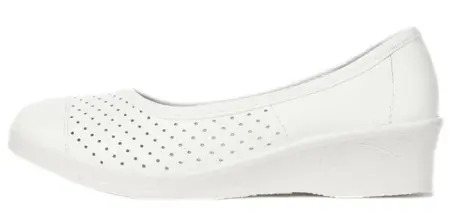 Туфли АЛМИ ЭМАНУЭЛА 6812-00101 ПВХ женские нат.кожа (белый)