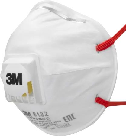 Респиратор 3M™ 8132, FFP3, с клапаном выдоха