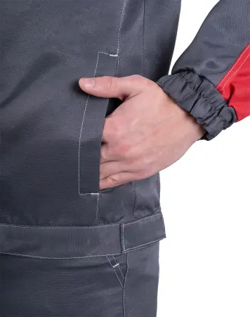 Костюм РОУД с ПК (серый/красный)