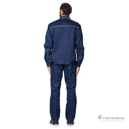 Костюм ПРОФЕССИОНАЛ-1 с БР (синий/бежевый) Костюм ПРОФЕССИОНАЛ-1 с БР (синий/бежевый)