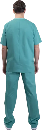Костюм ХИРУРГ МЕДИКАЛ с БР (зеленый) мужские медицинские