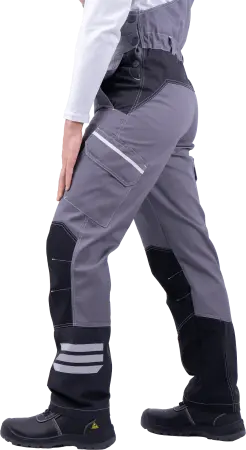 Полукомбинезон ЭДВАНС (серый/т.серый/черный)