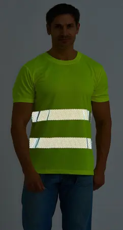 Футболка сигнальная с СОП (лимонная)