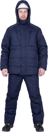 Куртка ФЬЮЖЕН зимняя (т.синий)