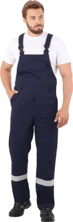 Костюм АНТИСТАТ с ПК (т.синий, васильковый)