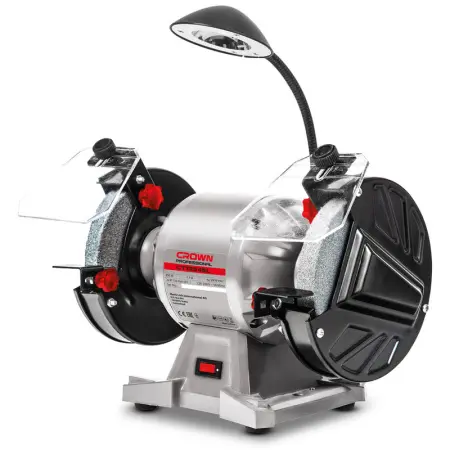 Точильный станок CROWN CT13546L 250Вт 2840об/мин 150/150мм