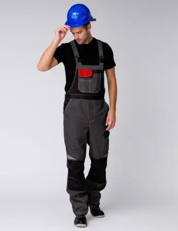 Костюм ФОРМУЛА с ПК (серый/красный/черный)