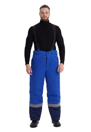 Костюм ЗИМНИК зимний с БР (василек/т.синий)