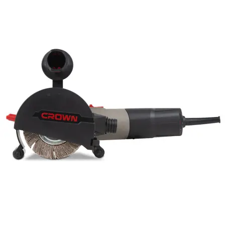 Щеточная шлифовальная машина CROWN CT13551-110RSV 1400Вт 1000-4000об/мин 110мм 19мм
