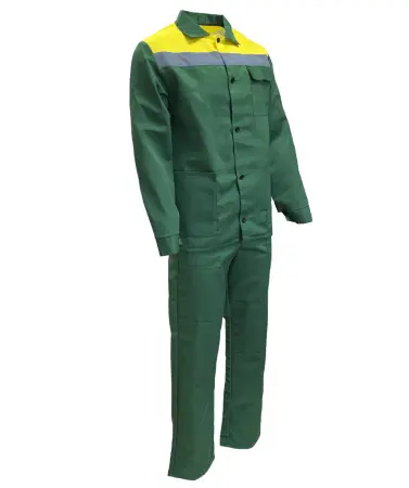 Костюм СТАНДАРТ с СОП с БР (зеленый/жёлтый)