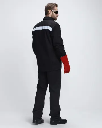 Костюм ГЕФЕСТ-СОП 2 кл.защиты пл 500 с БР (черный)