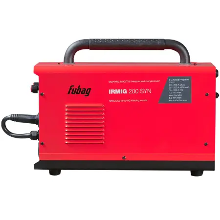 Сварочный полуавтомат FUBAG IRMIG 200 SYN с горелкой 250 А 3 м в комплекте