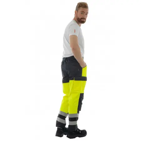 Брюки BRODEKS KS 313 сигнальные (желтый/черный)