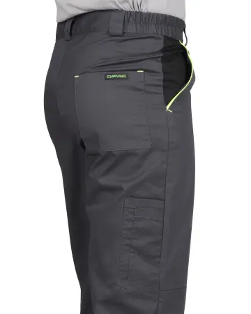 Брюки ХОВАРД (т.серый/черный/лимонный)