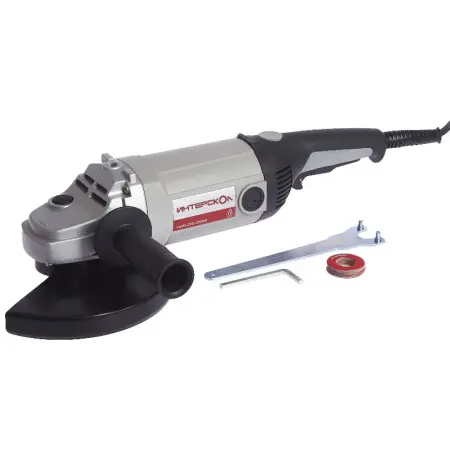 Угловая шлифовальная машина ИНТЕРСКОЛ УШМ-230/2300М 60.1.4.00 2300Вт 230мм