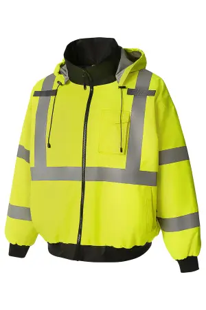 Куртка UNIONWORKWEAR Hi-Vis (Хай-Вис) Рефлектор сигнальная (желтый)