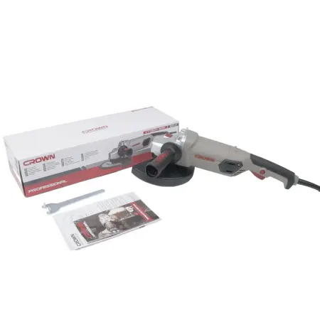 Угловая шлифовальная машина CROWN CT13507-180N 1500Вт 180мм