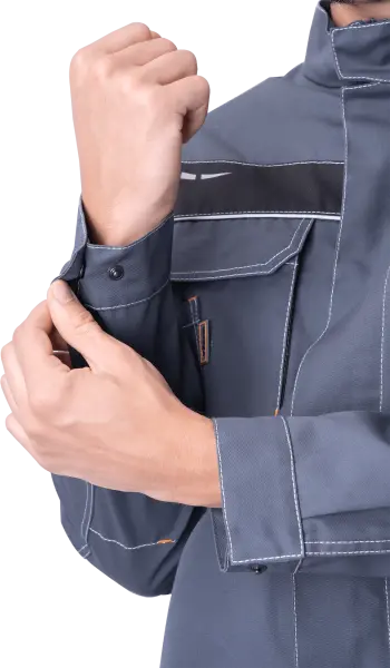 Куртка ПЕРФЕКТ (серый/черный)