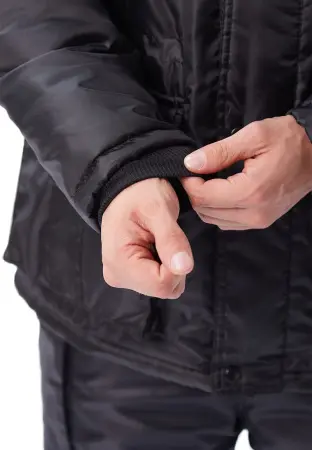 Куртка охранника зимняя (черный)