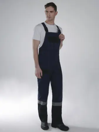 Костюм ВИВАТ-2 ПРЕМИУМ с ПК (т.синий/черный/васильковый)