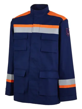 Комплект ЭНЕРГИЯ-А специальный с курткой-накидкой и БР (т.синий/оранжевый)