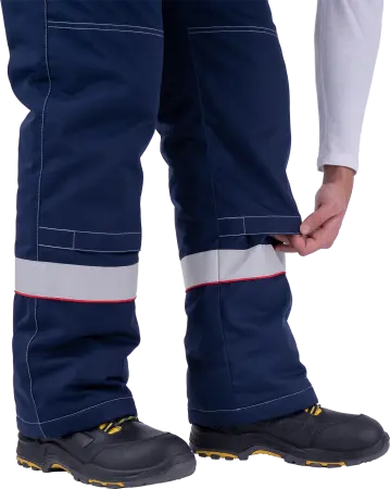 Костюм НАДЫМ зимний (т.синий/серый)