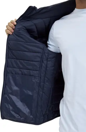 Куртка ДЕМИ стеганая зимняя (т.синий)