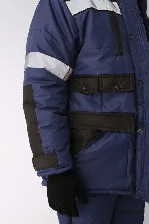 Костюм БЕРКУТ зимний с ПК (т.синий/черный)