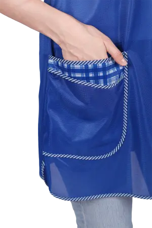 Фартук ХОЗЯЮШКА нейлоновый (василековый)