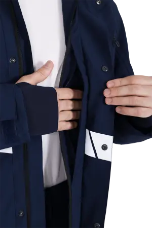 Куртка ACTIVE утепленная (синий/черный)