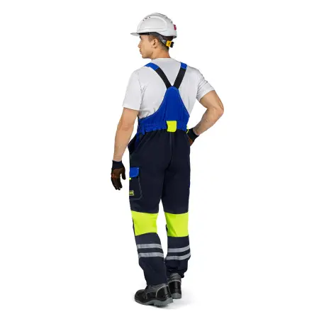 Полукомбинезон МАСТАНТИСТАТ (т.синий/василек/лайм)