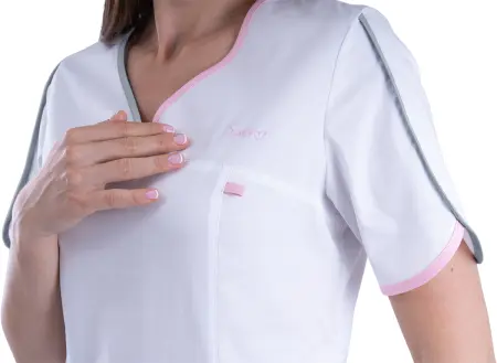 Блуза РАДУГА женская (белый) женские медицинские