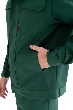 Костюм ТЕХНИК 2 с ПК (т.зеленый/черный)