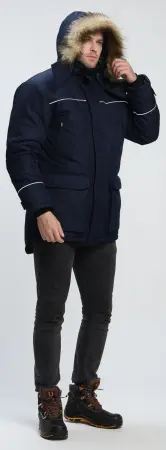Куртка АЛЯСКА-ЛЮКС зимняя (т.синий)