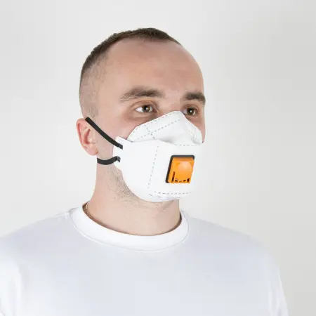 Респиратор трехпанельный с клапаном (FFP2 NR D)