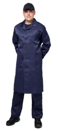 Халат БУВИНИ ТЕХНИК (т.синий)