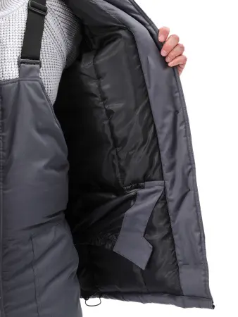 Костюм ВЬЮГА зимний с ПК (т.серый/чёрный) Костюм ВЬЮГА зимний с ПК (т.серый/чёрный)