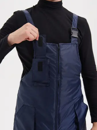 Костюм ГРАДУС зимний с ПК (синий/черный/василек)