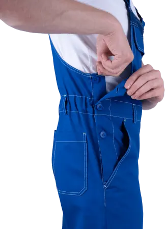 Полукомбинезон ТУРБО SAFETY (василек/синий)