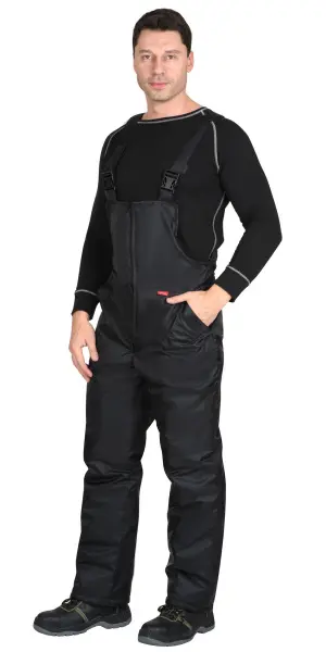 Полукомбинезон зимний (черный)