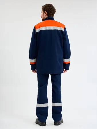 Костюм ЭНЕРГИЯ-А 13,2 кал. с БР (т.синий/оранжевый)