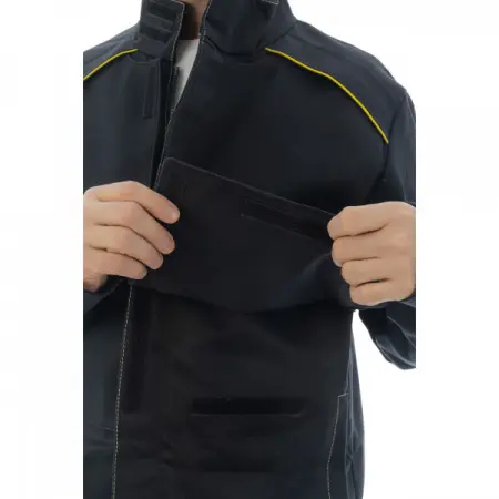 Куртка сварщика BRODEKS FS28-02 2 класс (черный)