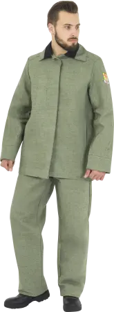Костюм СВАРЩИК 2 класс брезент 550 с БР (хаки)